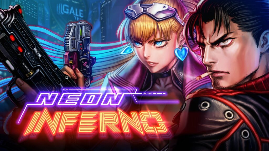 Neon Inferno launches in Q3 2025 for PS5, Xbox Series, PS4, Xbox One, Switch, and PC