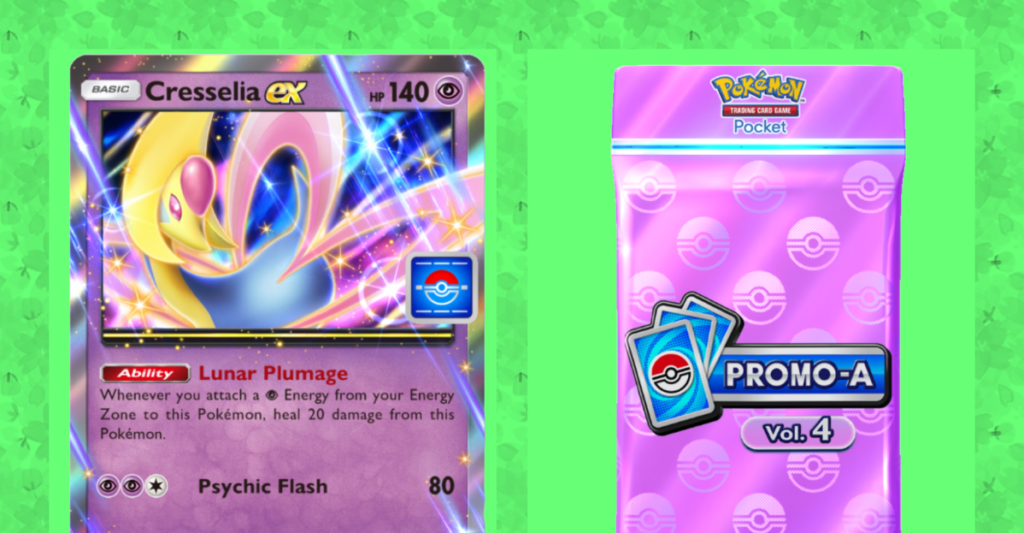 All Cresselia ex Drop Event cards and best decks in Pokémon TCG Pocket